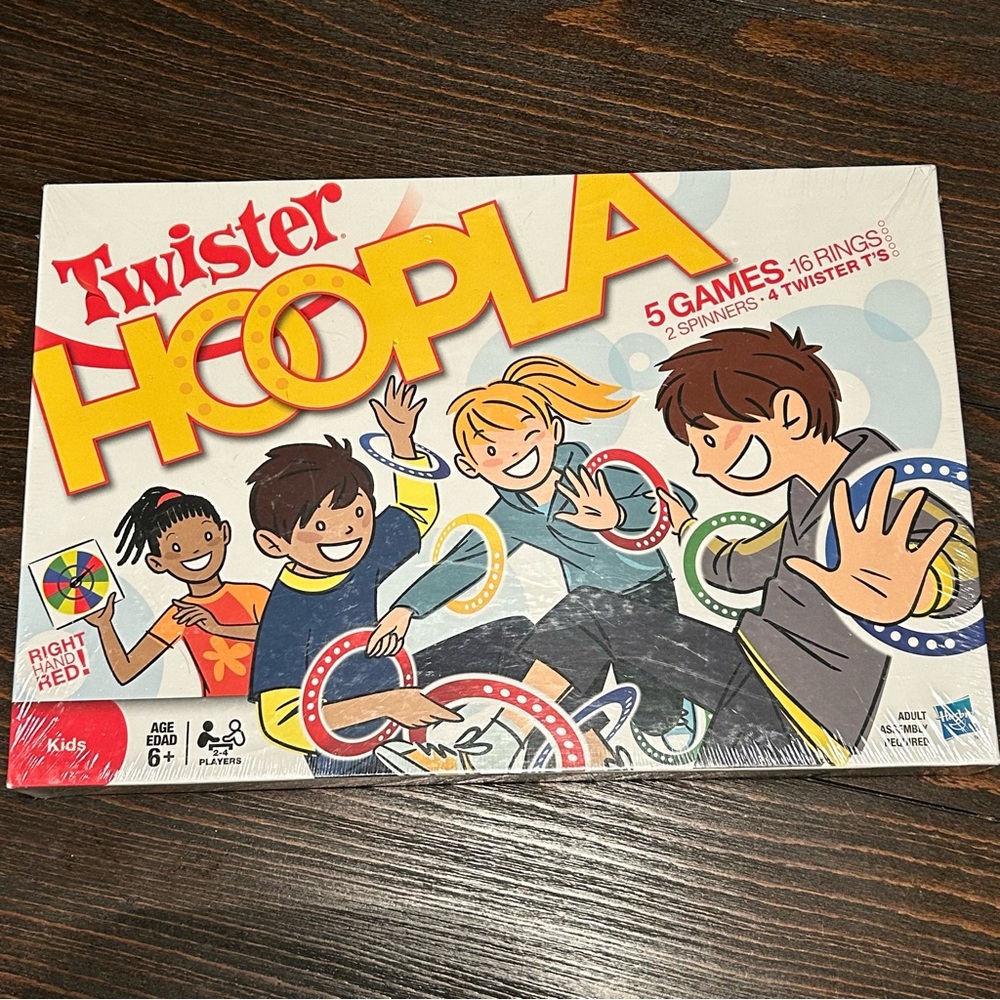 Hasbro TWISTER HOOPLA kids game Y2K 16964 NEW